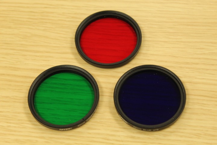 Red, Green, and Blue Filters